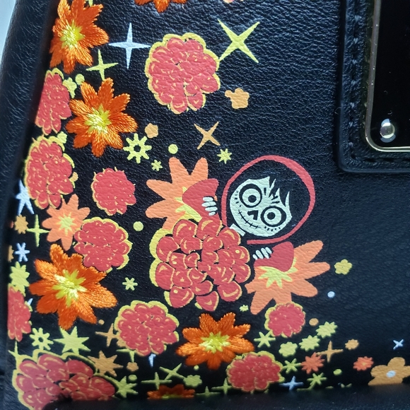 Loungefly Disney Coco Mini Backpack & Cardholder - Picture 5 of 16